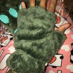 Kawaii Fingerless Bear-Cat Paw Gloves photo review
