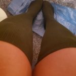 Autumn Warm & Cozy Thigh High Over the Knee Socks Cotton Stockings photo review