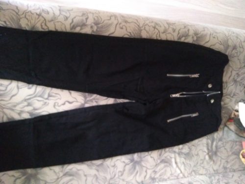 Gothic harajuku Grunge pants women zipper photo review