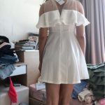Elegant Off Shoulder Black Dress photo review