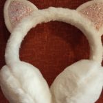 Kawaii Fur Cat Earmuffs Cat photo review