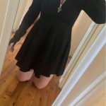 Hooded Off Shoulder Dress photo review