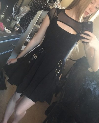"Gothic Edgy" Dress photo review