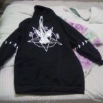 Loose Lace Up Sleeves Rabbit Hoodie photo review
