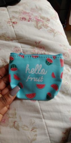 Mini Coin Purse Fun Fruits Pastel Collection photo review