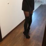 Kawaii Fake High Knee Stockings with Ribbon Bow photo review