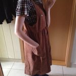 Kawaii Ulzzang Corduroy Dress photo review