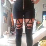 Gothic Pants Black Leggings photo review
