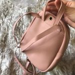 Elegant and Cute Mini Backpack with Gold Bow Knot in Baby Pink photo review