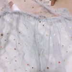 Shiny Mesh Long Sleeves Dress photo review