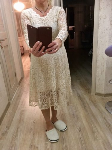 Long Sleeve Lace Dress photo review