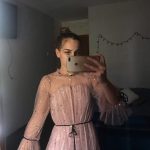 Star Flare lace-up Dress photo review