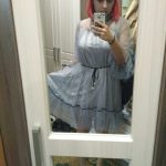 Star Flare lace-up Dress photo review