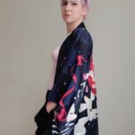 Japanese Kitsune Printing Kimono photo review