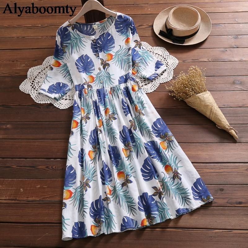 discount UNLIMON Women Daisy Floral Dress Korean Fashion A Line Maxi Dress  | Shopee Singapore