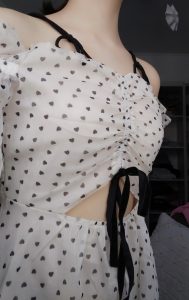"Sexy Wavy" Dotted Dress photo review