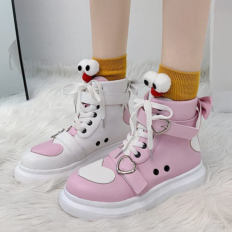 Lolita Heart Boots
