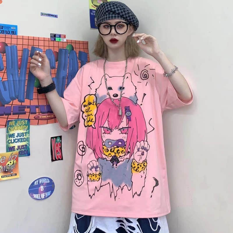 NiceMix Harajuku pumpkin Print letter T shirt Fake 2 Pieces Patchwork Casual Long Sleeve T-shirt Women And Men Streetwear Tops