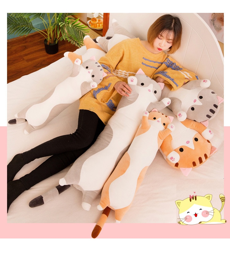 Cat Animal Pillow Plush Toy