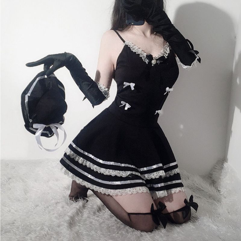 Strap Nightdress Maid Uniform