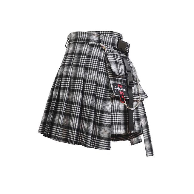Gothic Irregular Skirt