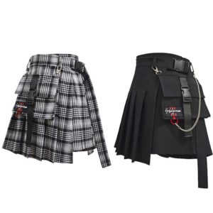 Gothic Irregular Skirt