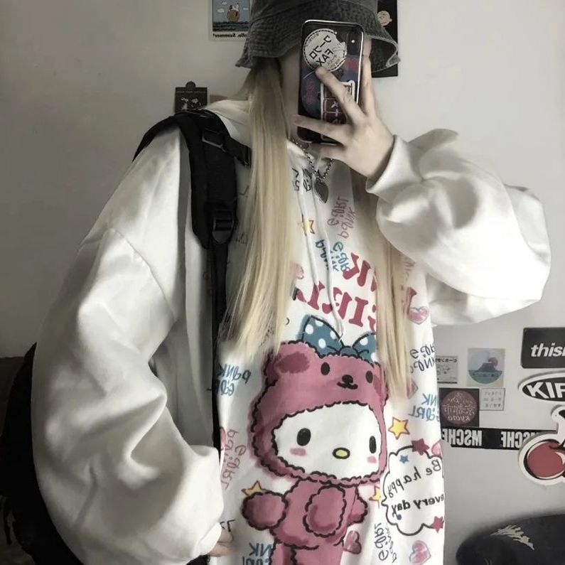 Hellow Kitty Anime Hoodie