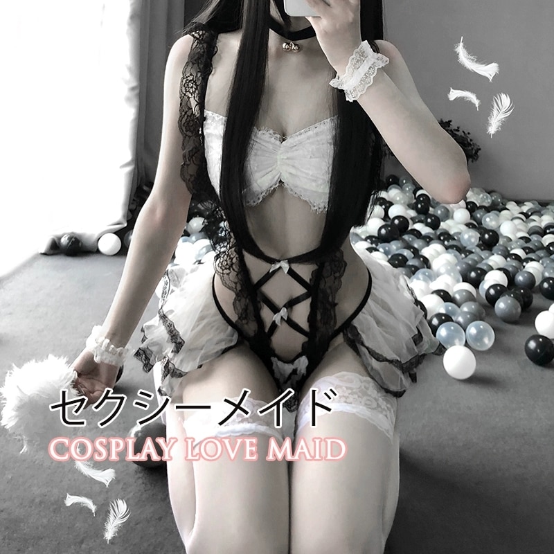 Sexy Japanese Maid Cosplay