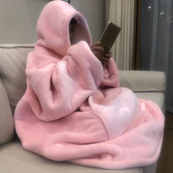 Winter Oversized Warm Blanket Hoodie