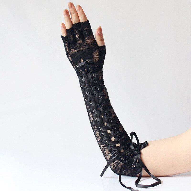 Sexy Lace Long Gloves