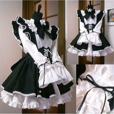 Long Sleeve Maid Outfit
