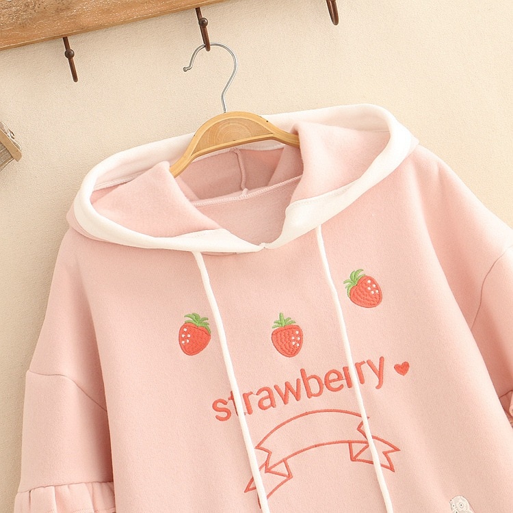 Sweet Strawberry Thick Hoodie